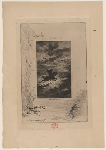 Un Chemin de perdition, by Félix-Hilaire Buhot