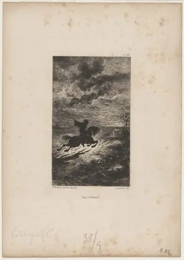 Un Chemin de Perdition (Road to Perdition), by Félix-Hilaire Buhot