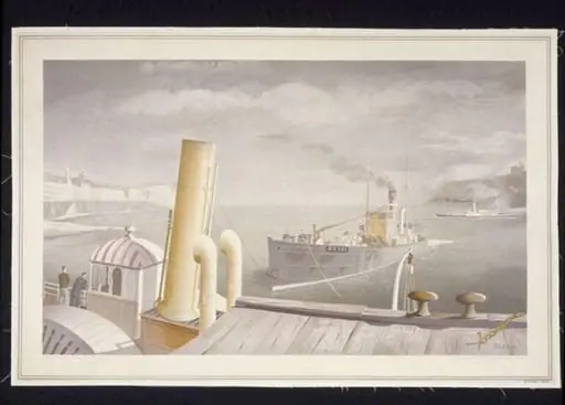 Drifter and Paddle Boats, by Felix Kelly