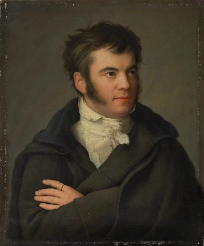Bildnis des Goldarbeiters Johann Jakob Rordorf zur Haue, by Felix Maria Diogg