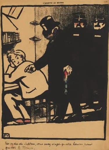 By order of the Sultan..., by Félix Vallotton