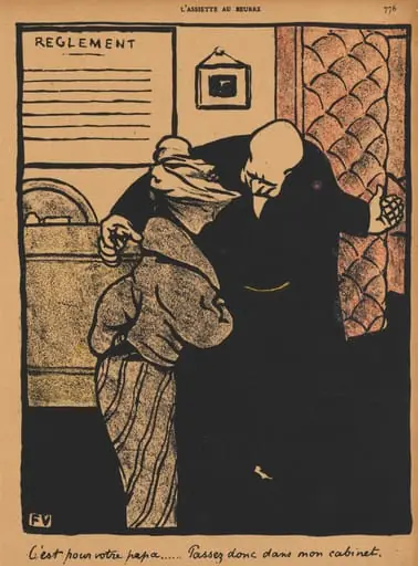 It's about your father..., by Félix Vallotton