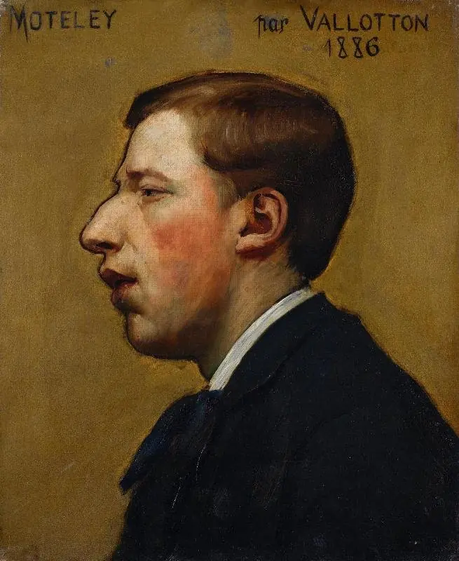 Portrait Jules Moteley, by Félix Vallotton