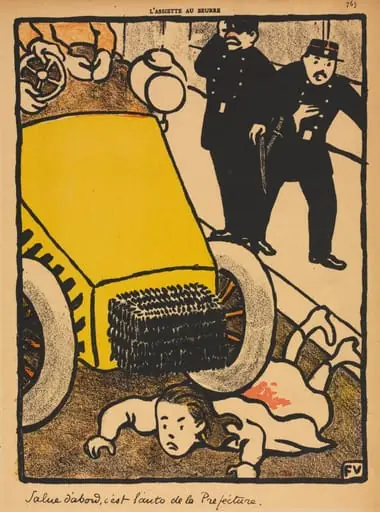 Salute first..., by Félix Vallotton