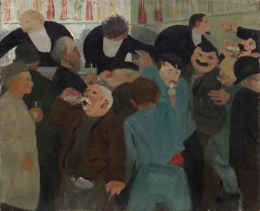 The Bistro, by Félix Vallotton