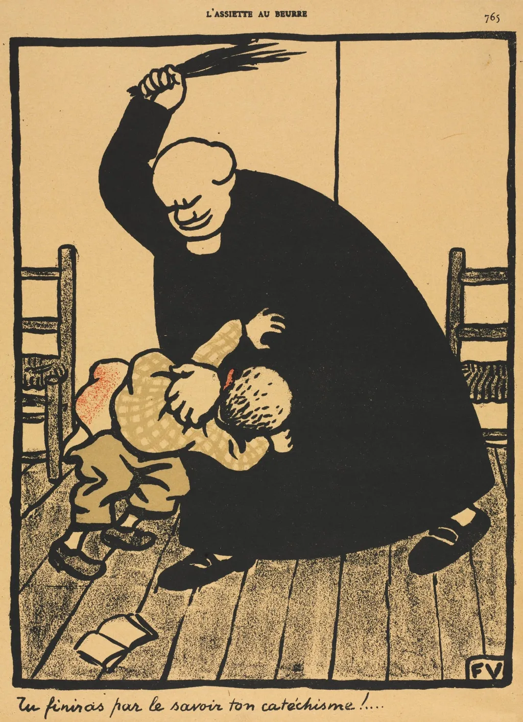 You'll learn..., by Félix Vallotton, 1901