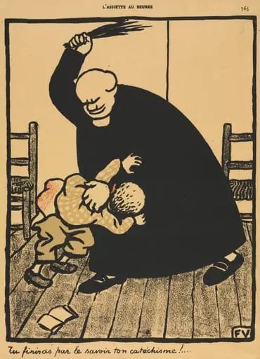 You'll learn..., by Félix Vallotton