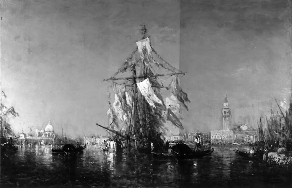 Fête de Saint Marc, Venise, by Félix Ziem