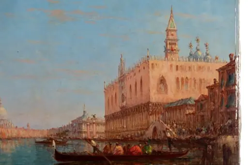 Peisaj din Veneția, by Félix Ziem
