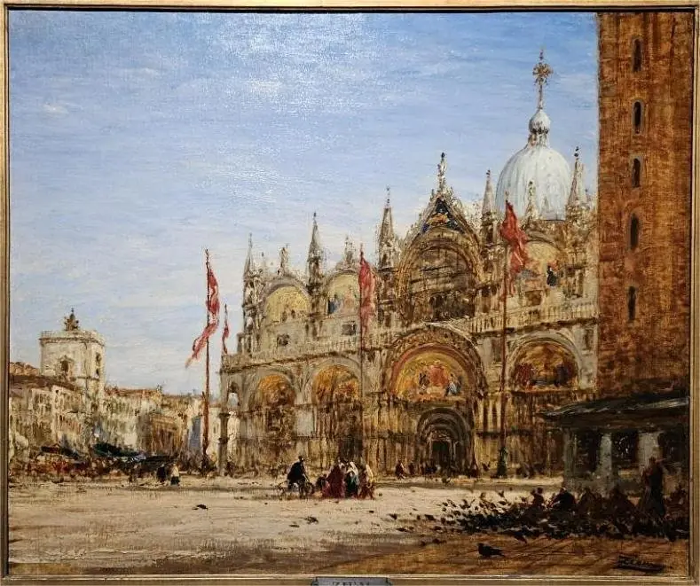 Praça de São Marcos em Veneza, by Félix Ziem