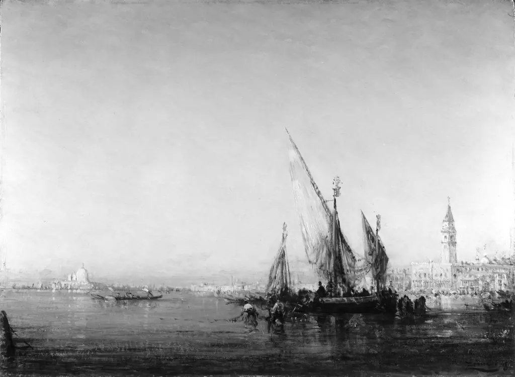 Venice, Midday, by Félix Ziem