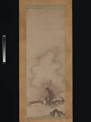 霊彩筆　豊干寒山拾得図|Fenggan, Hanshan, and Shide