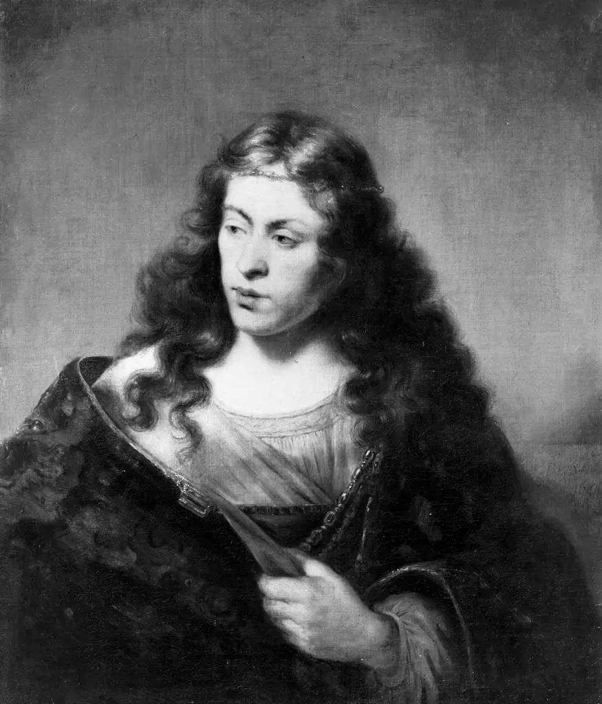 Half-length portrait of a young man, by Ferdinand Bol