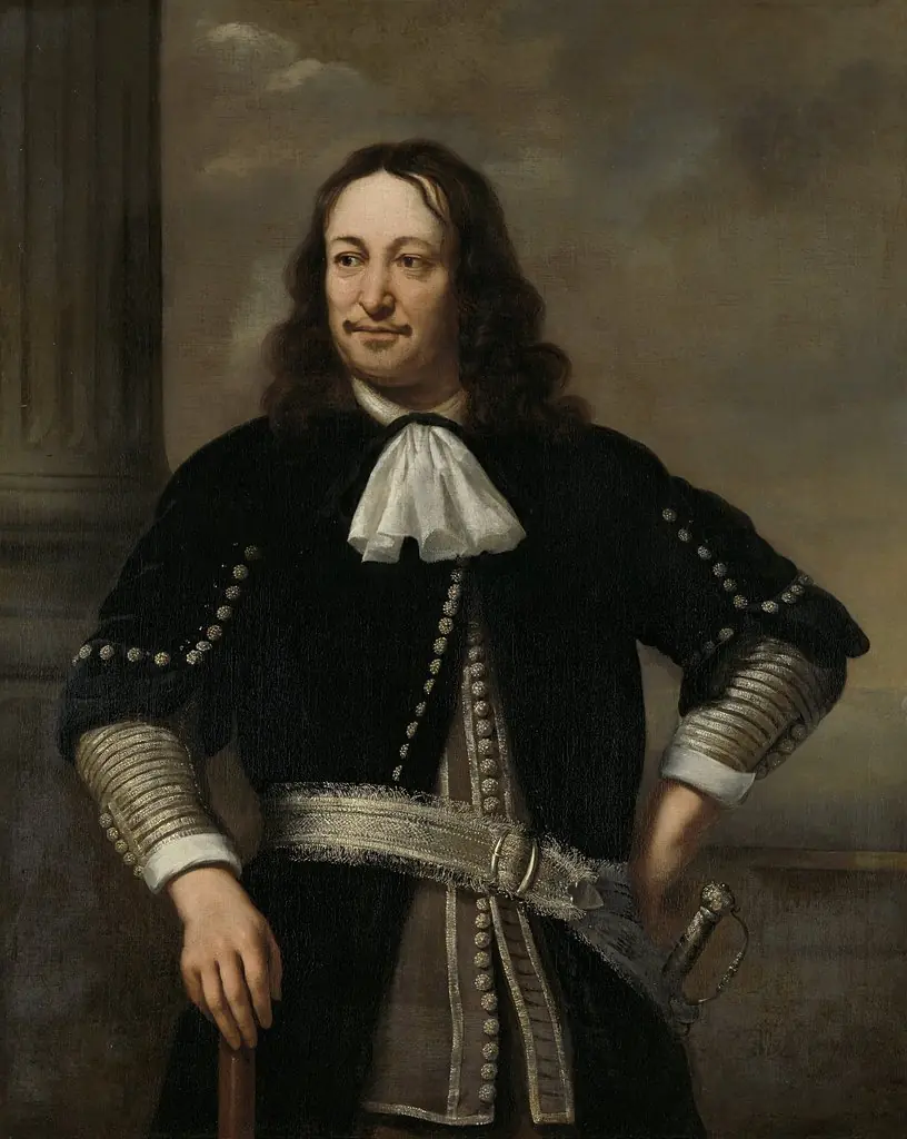Portrait of a man, possibly Aert van Nes (1626-1693), by Ferdinand Bol