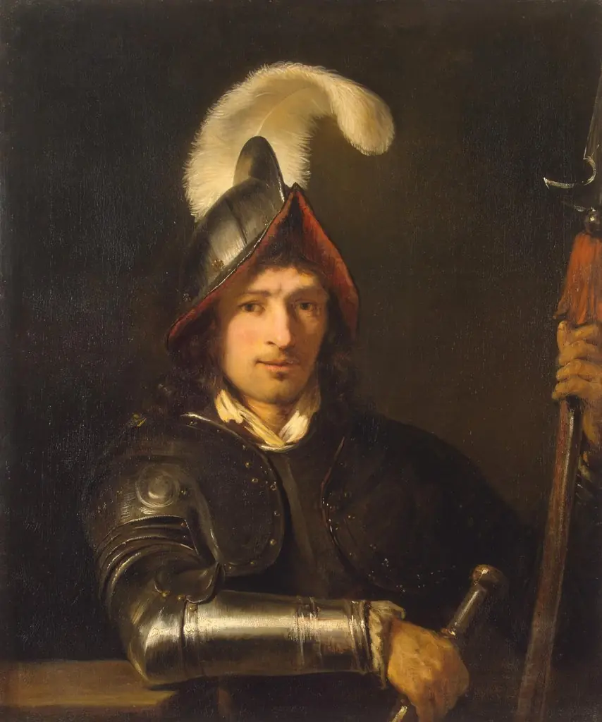 Portrait of an Officer, by Ferdinand Bol