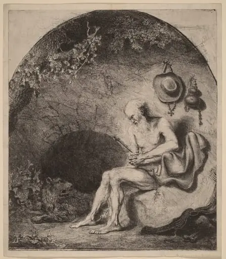 Saint Jerome in the Cave, by Ferdinand Bol