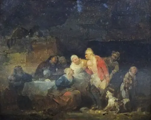 Scenă de gen, by Ferdinand de Braekeleer