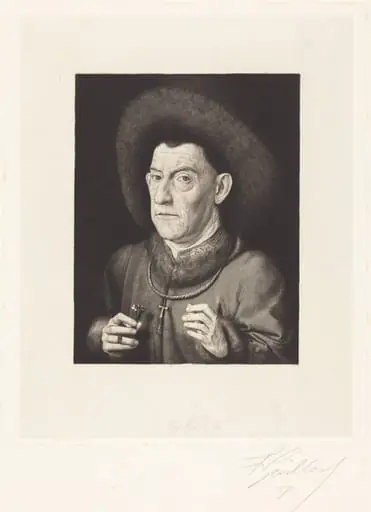 The Man with the Pink, by Ferdinand Gaillard