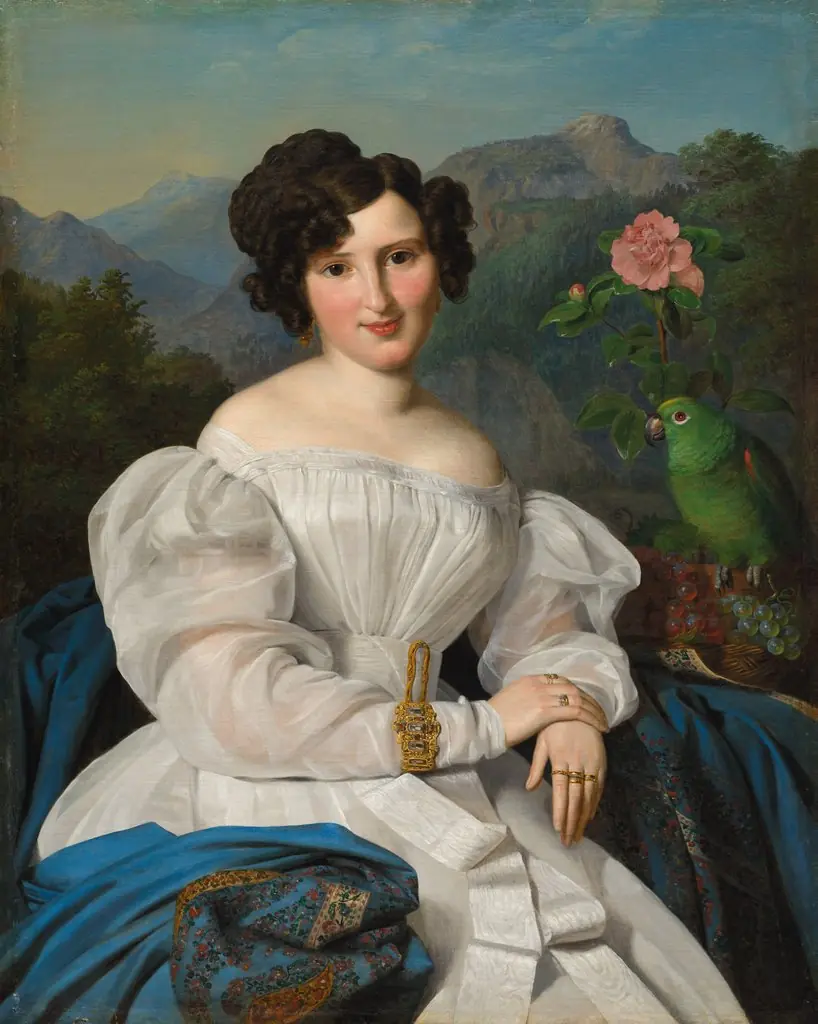 Countess Széchenyi, by Ferdinand Georg Waldmüller