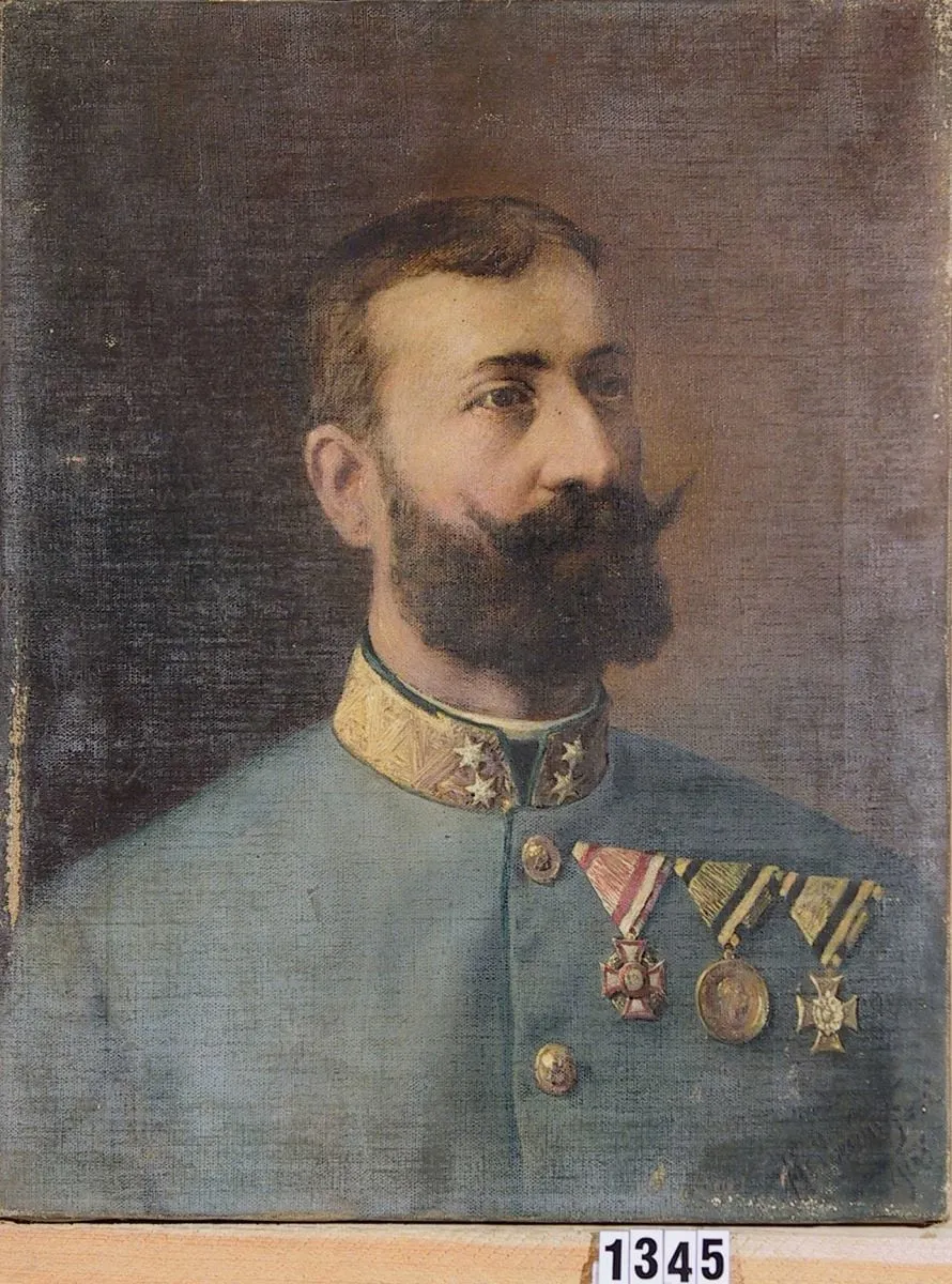 Locotenent colonel Baitz, by Ferdinand Heilmann