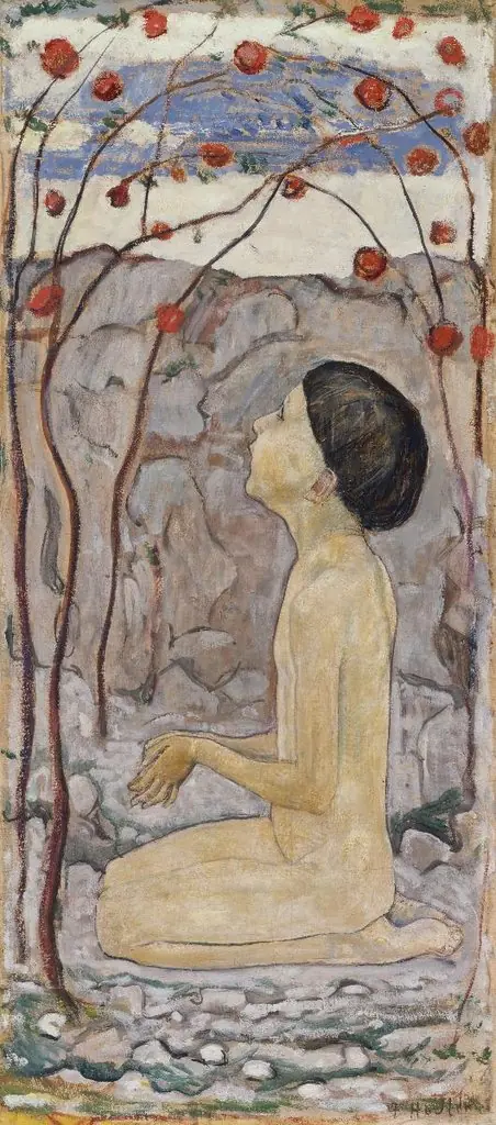 Anbetung, by Ferdinand Hodler