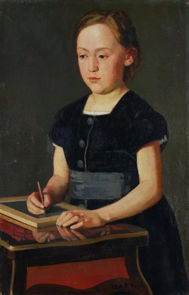 Bildnis Amy Moser, by Ferdinand Hodler