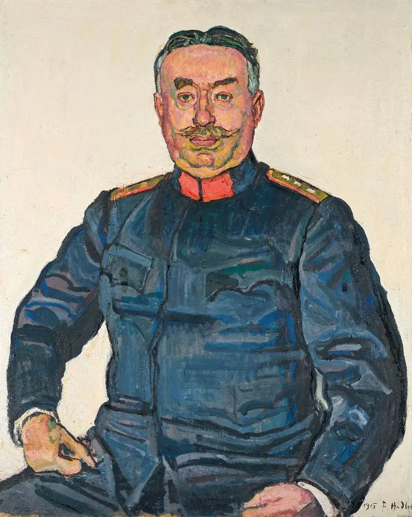 Bildnis General Ulrich Wille, by Ferdinand Hodler