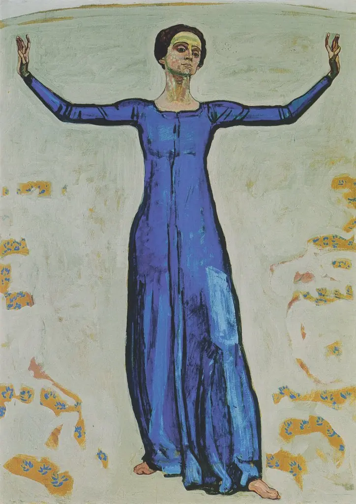 Das Lied aus der Ferne, by Ferdinand Hodler