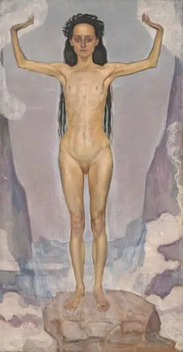 Day (Truth), by Ferdinand Hodler