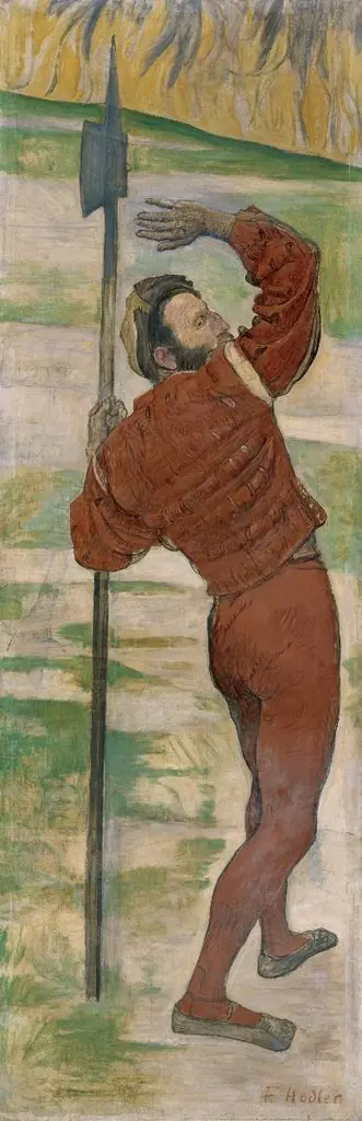 Feuerrufer, by Ferdinand Hodler