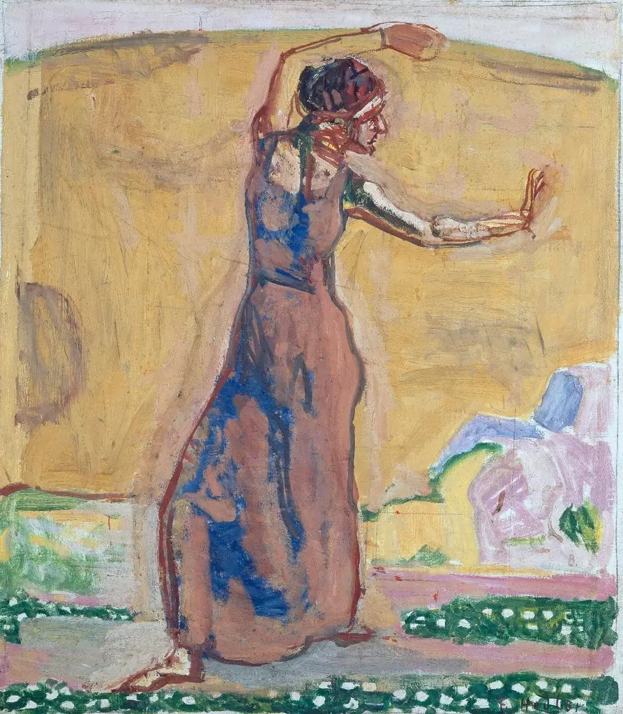 Fröhliches Weib, by Ferdinand Hodler
