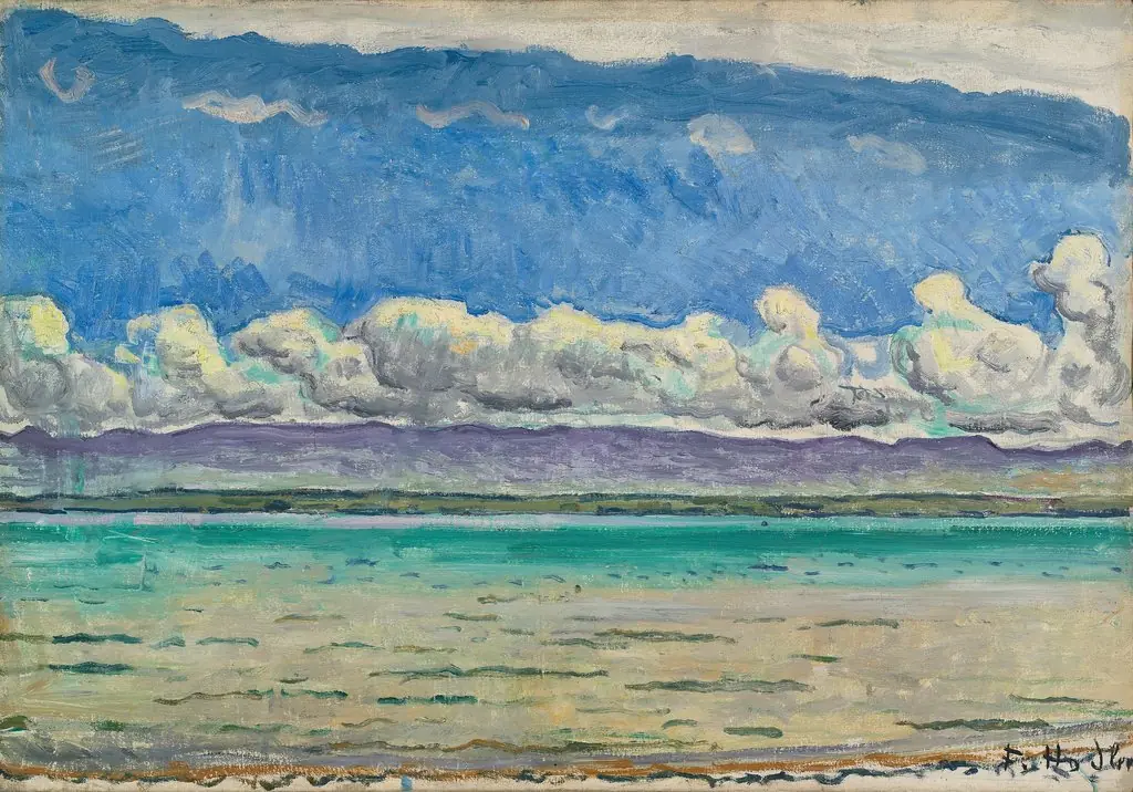 Lake, by Ferdinand Hodler