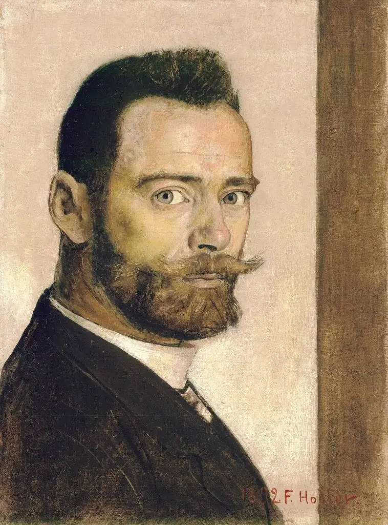 Selbstbildnis, by Ferdinand Hodler