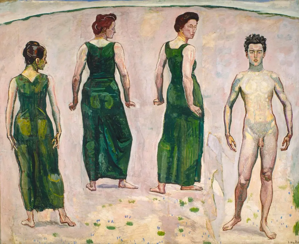 The Adored Youth, by Ferdinand Hodler