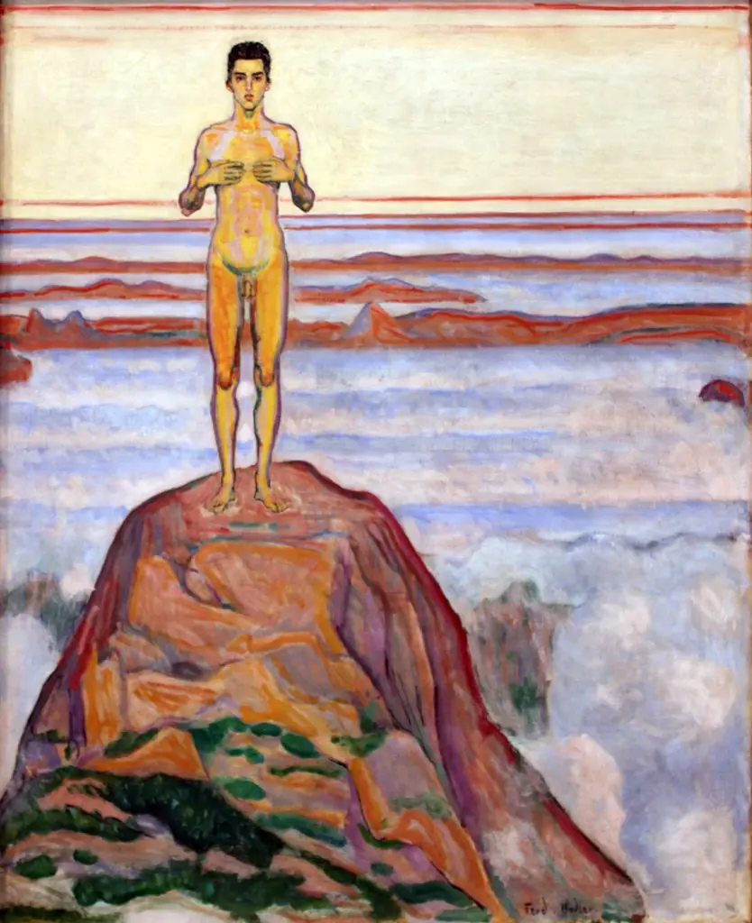 View into Infinity, by Ferdinand Hodler
