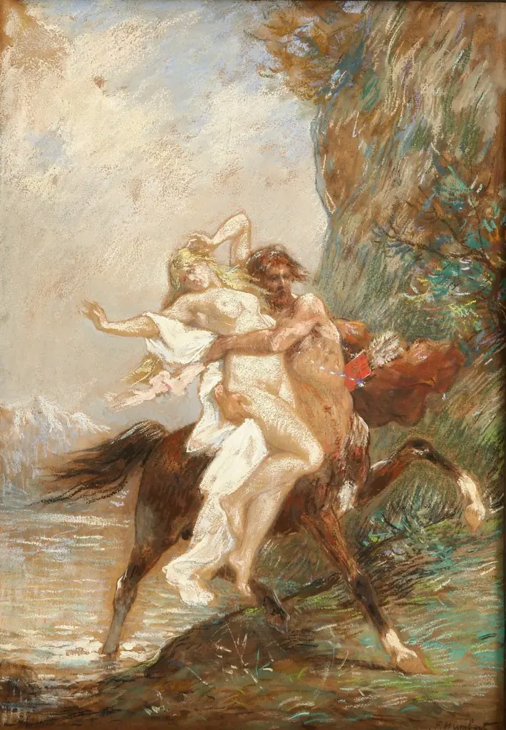 Rapture by Deyanira, by Ferdinand Humbert