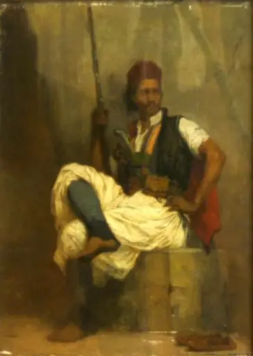 Soldat algerian, by Ferdinand Humbert