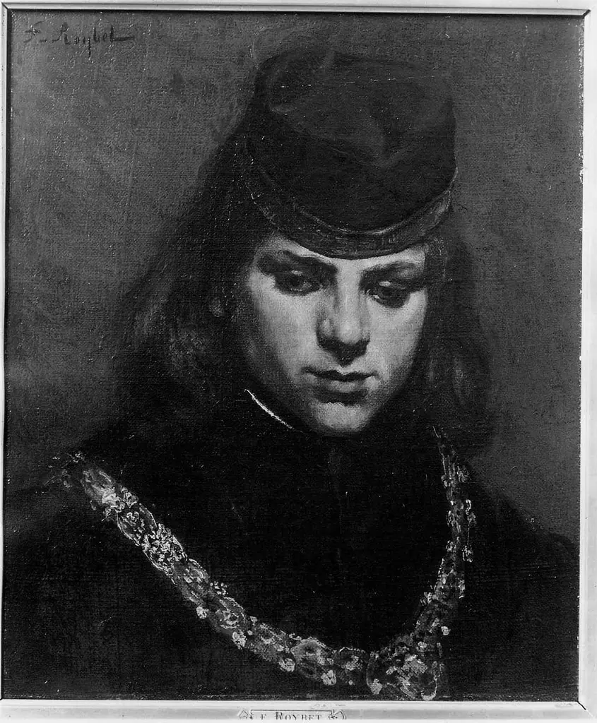 Young Man in Medieval Costume, by Ferdinand Roybet