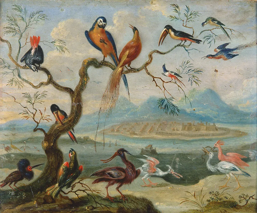 Ansichten aus den vier Weltteilen mit Szenen von Tieren: St. Merryn, by Ferdinand van Kessel the Elder, unspecified, 1682