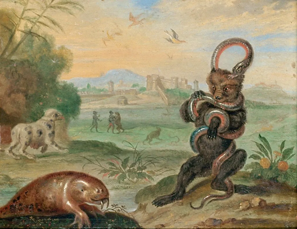 Puerto Rico, by Ferdinand van Kessel the Elder, oil, 1695