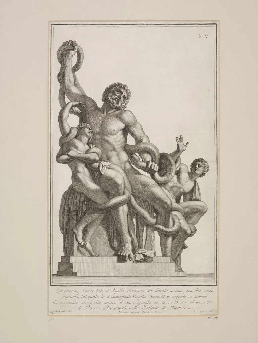 Laocoon, by Ferdinando Gregori, 1850