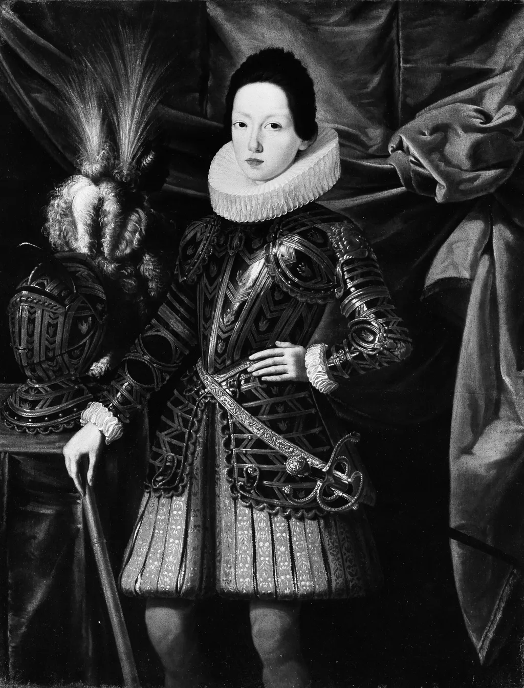 Ferdinando II de' Medici (1610–1670) as a Boy, oil, 1700
