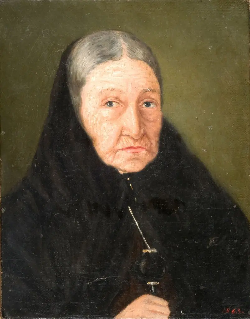 Retrato de Señora, by Fermín Rezábal Bustillo