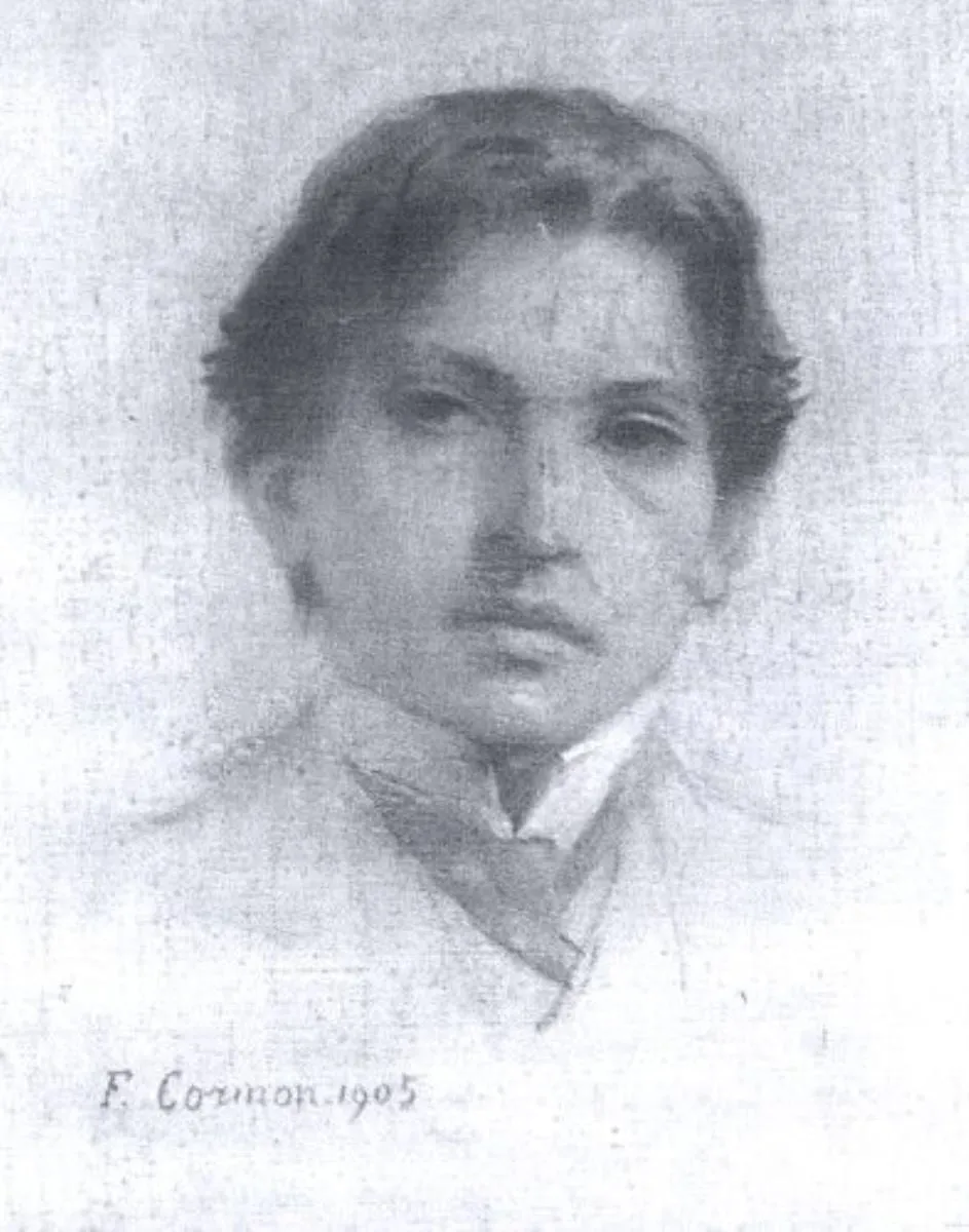 Portret George Enescu, by Fernand Cormon, unspecified, 1905