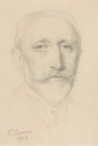 Self-Portrait, by Fernand Cormon