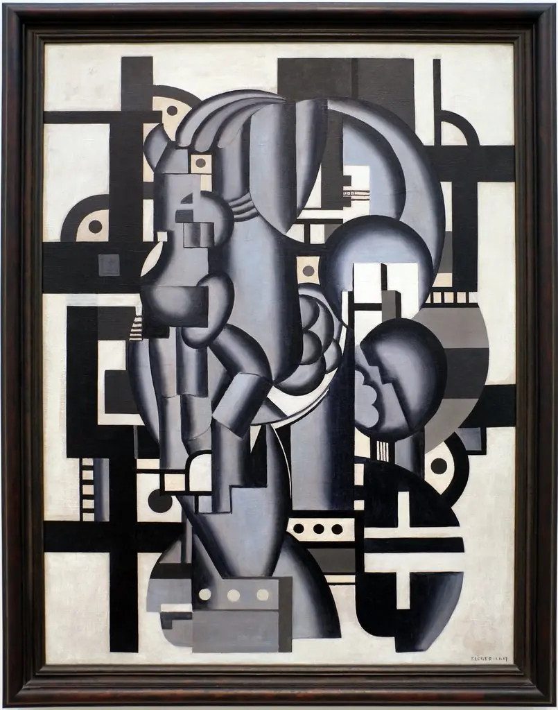 Composition in Blue, by Fernand Léger