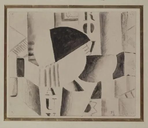 Etude pour le Remorqueur, by Fernand Léger