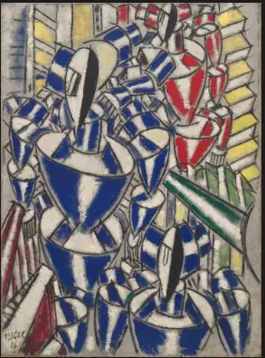 Exit the Ballets Russes, by Fernand Léger