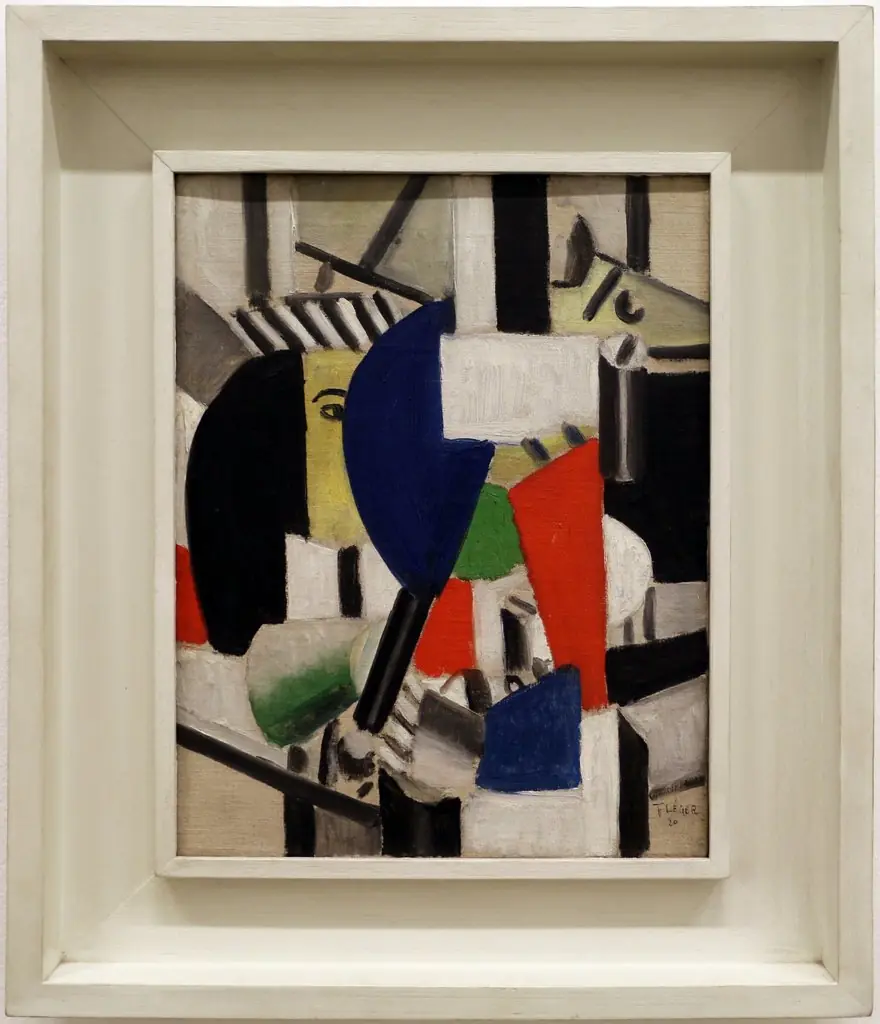 Femme au miroir, by Fernand Léger