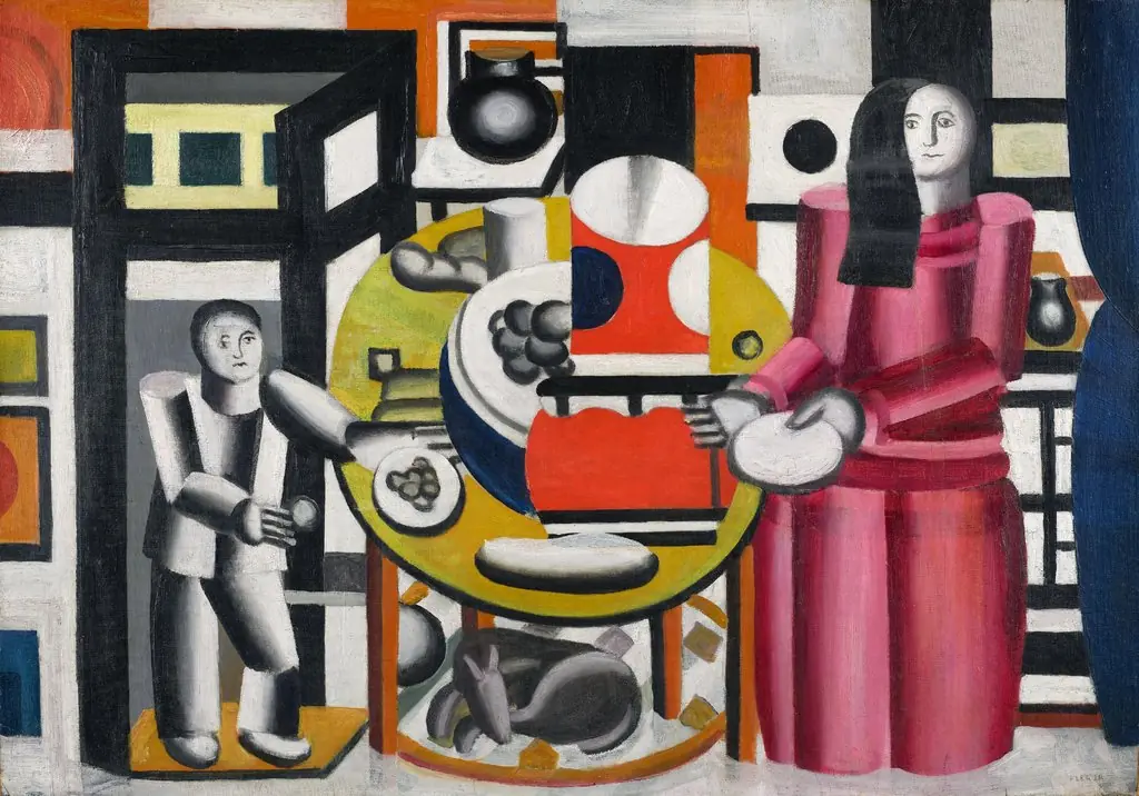 La Mère et l'Enfant (Chien sous la table), by Fernand Léger